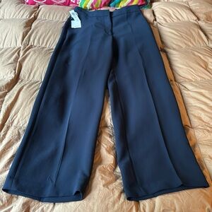 Aritzia Wilfred Alanya pants in navy - brand new with tags